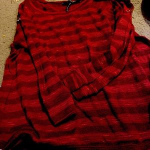 Xxl red energie long sleeve shirt🎀